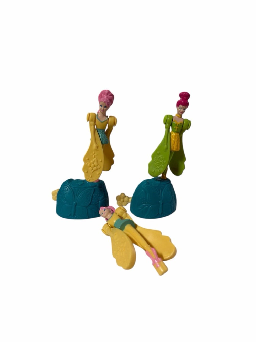 McDonald’s Happy Meal Toy Spinning Sky Dancers Bundle Rosemerry Flutterfly 1997